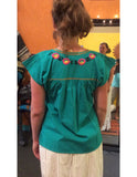 Chapalla Embroidered Traditional Mexican blouse