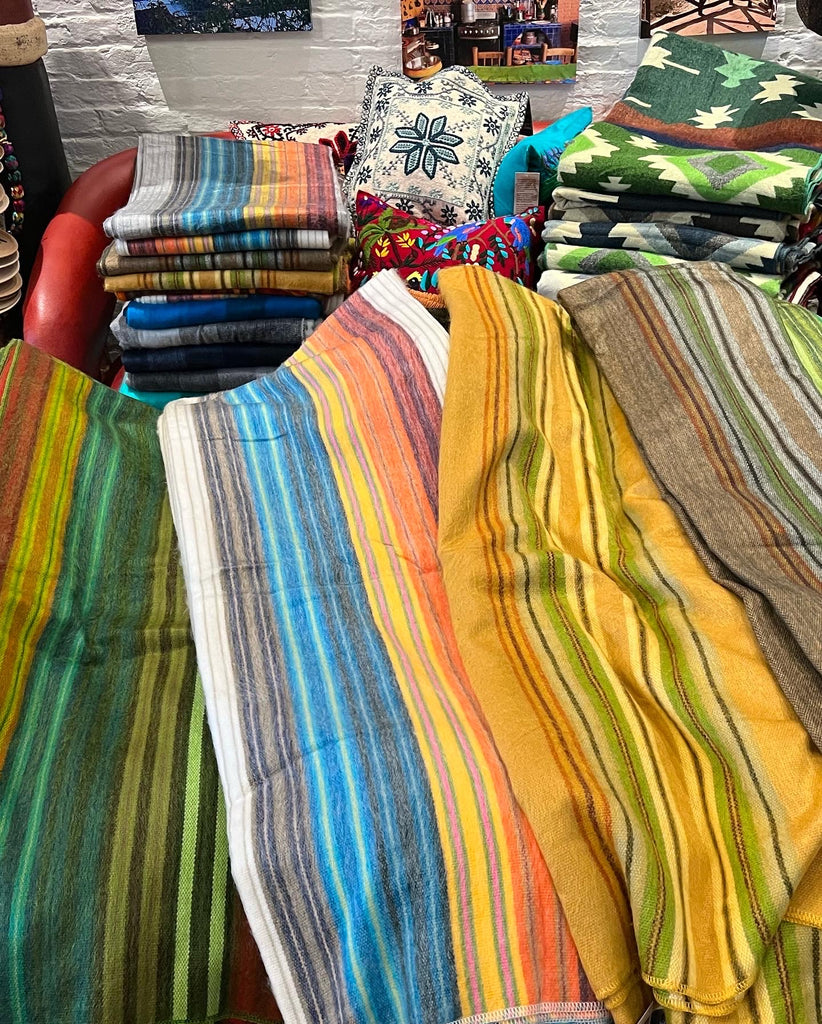 Soft Lightweight Alpaca Blankets Lobos Del Mar Clothing