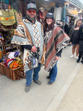 100% Wool Big Hombre Ponchos from Ecuador
