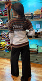 Alpaca Blend Zip Up Sweater