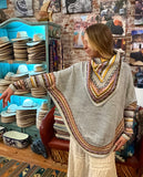 Peru Poncho with Sleeves