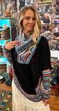 Peru Poncho with Sleeves