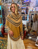 Peru Poncho with Sleeves