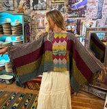 Chiapas Handwoven Poncho