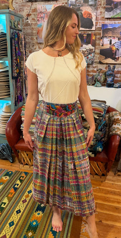 Guatemala Full Length Skirt with Pockets