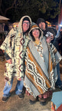 100% Wool Big Hombre Ponchos from Ecuador