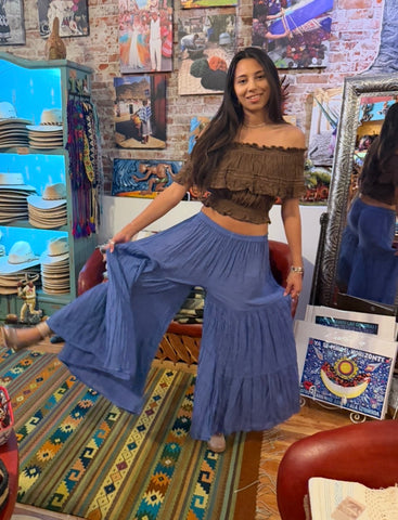 Monse Sheer Wide Legged Pants