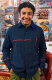 Chiapas Hand Woven Shirt with Embroidered Accents