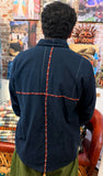 Chiapas Hand Woven Shirt with Embroidered Accents