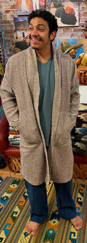 Handwoven Long Coat