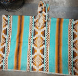 100% Wool Big Hombre Ponchos from Ecuador