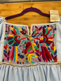 Chiapas Linen Embroidered Dress