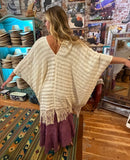 Hand Loomed Cocol Poncho