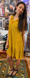 Monse V Neck Embroidered Dress