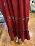 Chiapas Linen Embroidered Dress