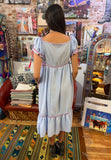 Chiapas Linen Embroidered Dress