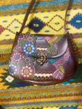 Leather Hummingbird Bag