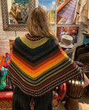 Colors from the Earth Alpaca Poncho