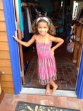 Bahia Gaviota Mini Beach Dress with Fringe